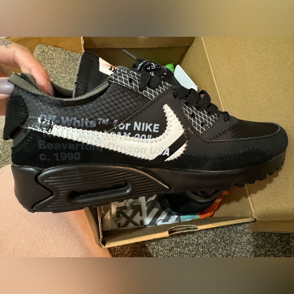 OFF-WHITEx NIKE - THE 10: NIKE AIR MAX 90 AA7293 001